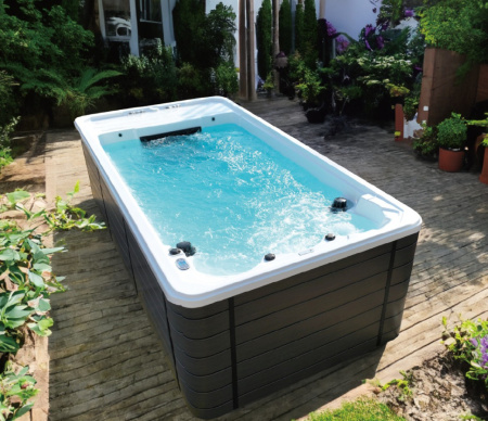 Готовый СПА бассейн с противотоком Bigeer SwimSpa Белло